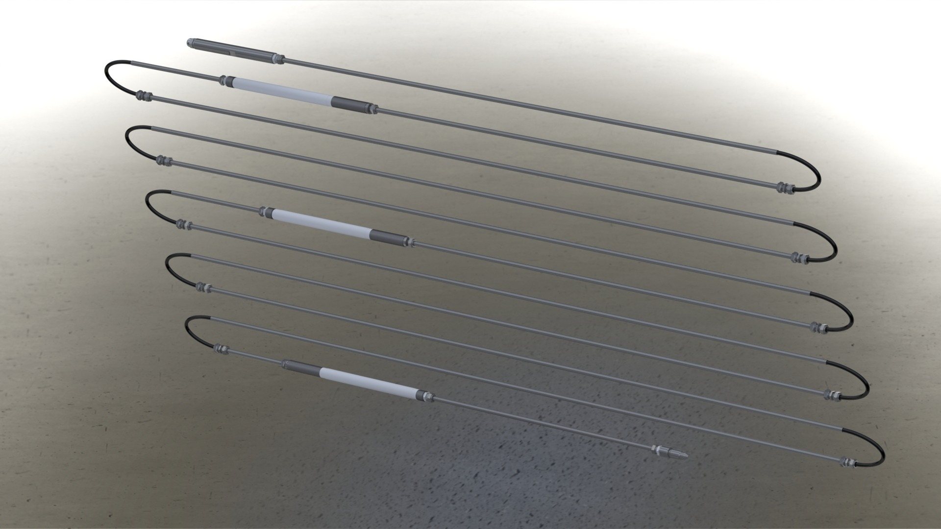 Range of extensometers in different lengths